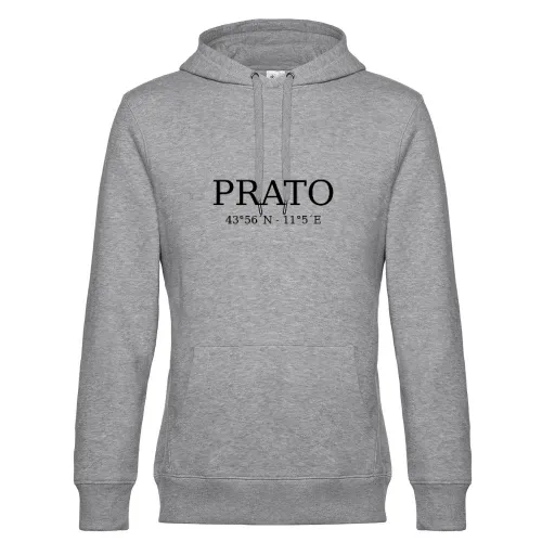 Prato Koordinaten Hoodie Männer King Hooded
