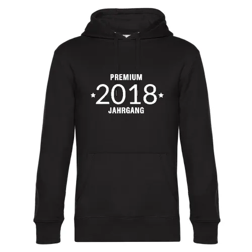Premiumjahrgang 2018 Hoodie Männer King Hooded