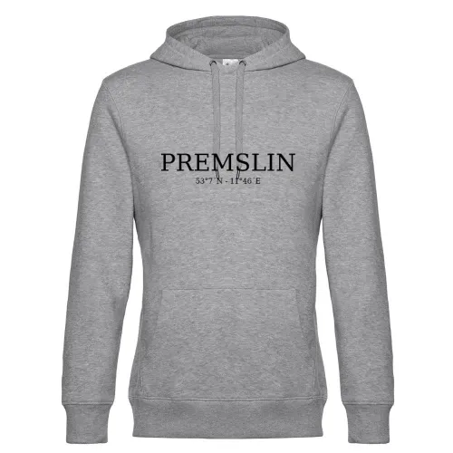 Premslin Koordinaten Hoodie Männer King Hooded