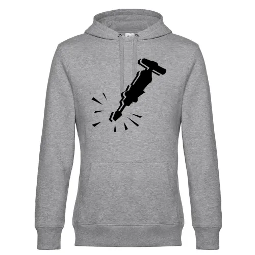 Presslufthammer Hoodie Männer King Hooded