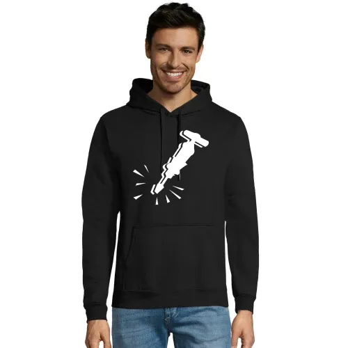Presslufthammer Männer Hoodie Presslufthammer Hoodie