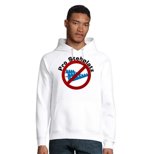 Pro Stehplatz Shirt 2.0 Hoodie Männer Stellar Bio