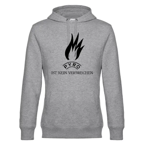 Pyrotechnik legalisieren Shirt Hoodie Männer King Hooded