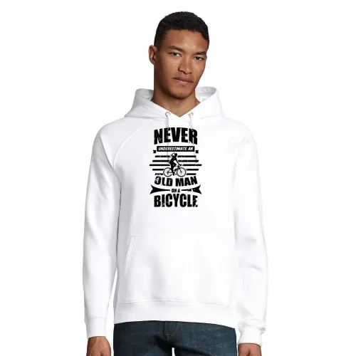 Radfahrer Fahrrad Rentner Bike Old Guy Spruch Hoodie Männer Stellar Bio