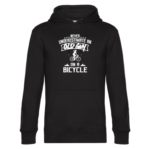 Radfahrer Fahrrad Rentner Bike Old Guy Spruch Hoodie Männer King Hooded