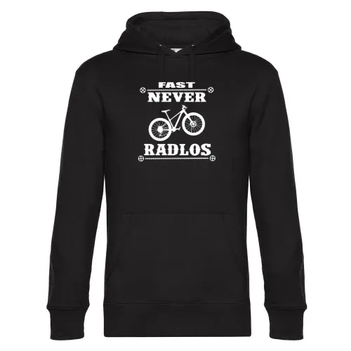 Radfahrer Mountainbiker Motiv - Fast Never Radlos Hoodie Männer King Hooded