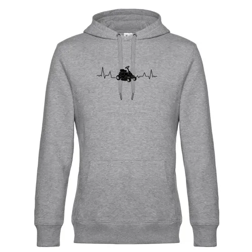 Rasentraktor Rasenmäher EKG Benzinrasenmäher Puls Männer Hoodie