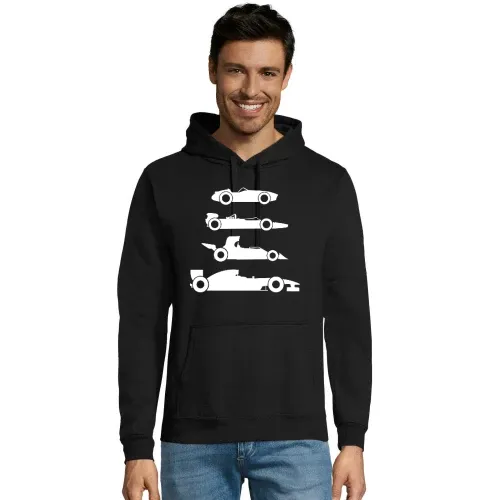 Rennauto Evolution Hoodie Männer Snake