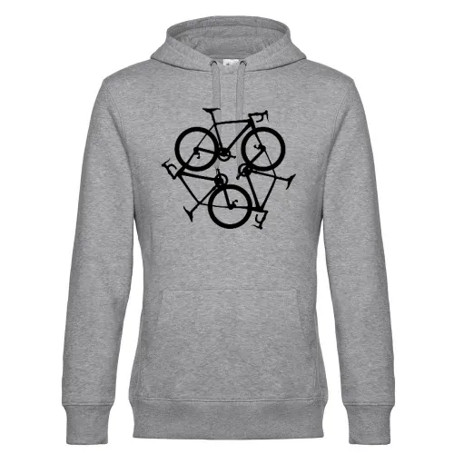 Rennrad Dreieck Hoodie Männer King Hooded