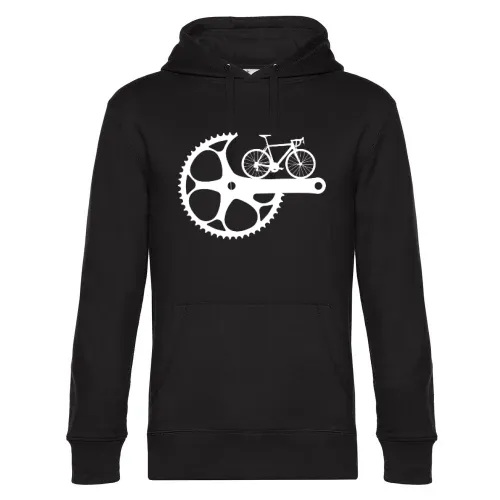 Rennrad Fahrrad Kurbel Fahrradfahren Radfahrer Hoodie Männer King Hooded