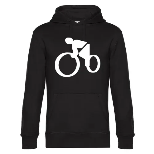 Rennrad Symbol 3D Hoodie Männer King Hooded