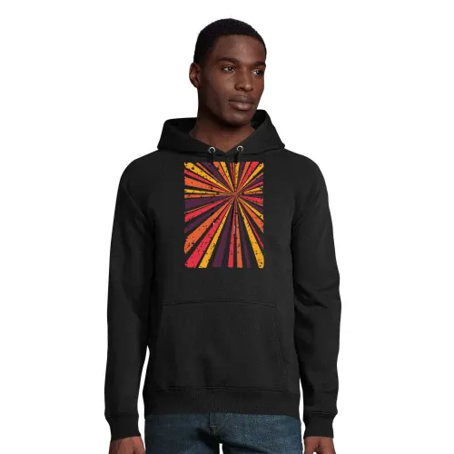 Retroschein Hoodie Männer Stellar Bio