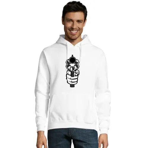 Revolver Front Männer Hoodie