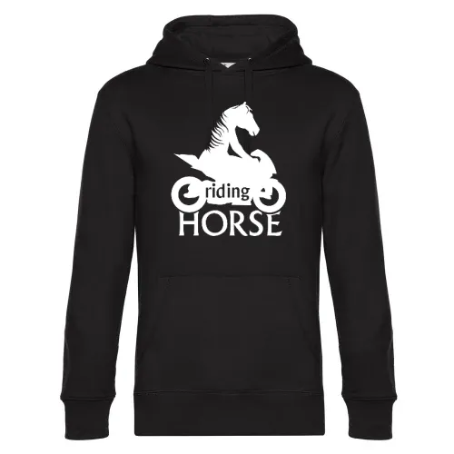 riding Horse Hoodie Männer King Hooded