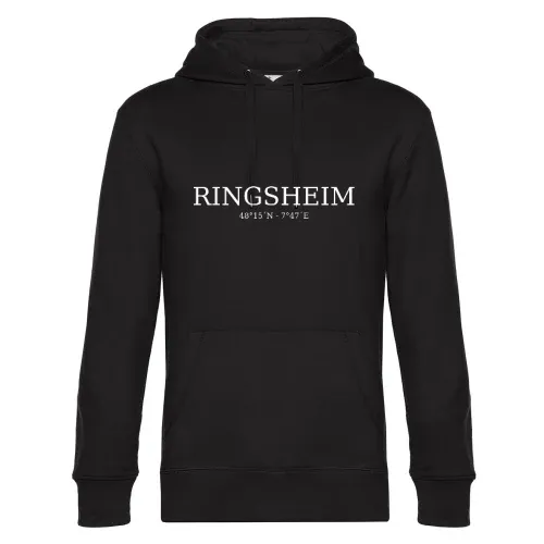 Ringsheim Koordinaten Hoodie Männer King Hooded