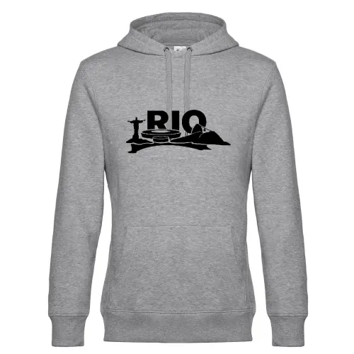 Rio de Janeiro Skyline Männer Hoodie