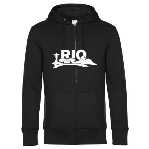 Rio de Janeiro Skyline Männer Hoodie