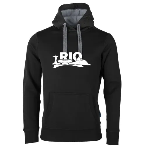 Rio de Janeiro Skyline Männer Hoodie
