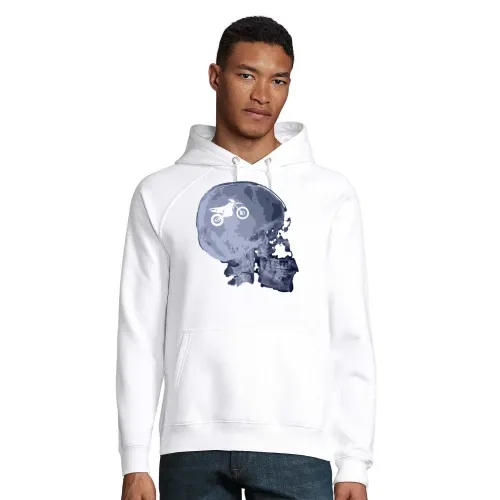 Röntgen Enduro Schädel Hoodie Männer Stellar Bio