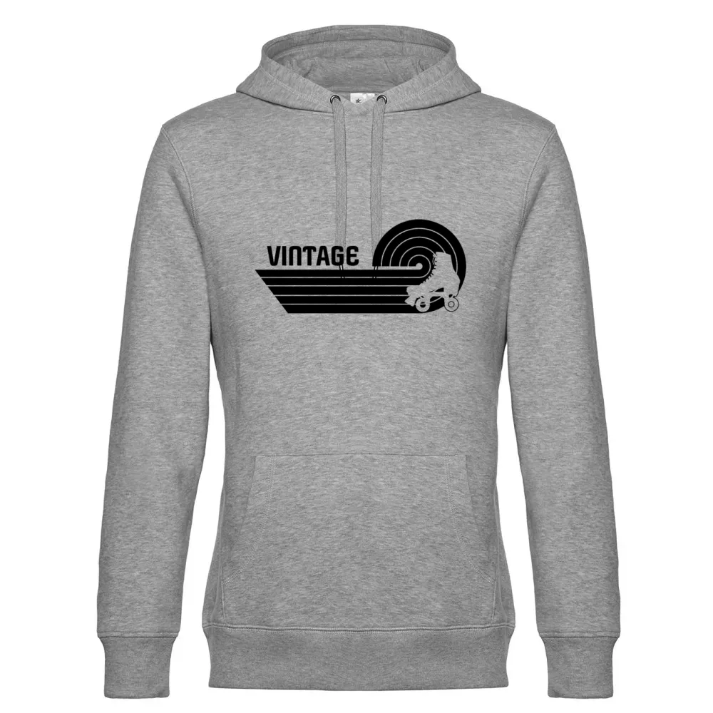  Männer Hoodie mit Aufdruck 'Roller Skate Skaten Vintage Skater'