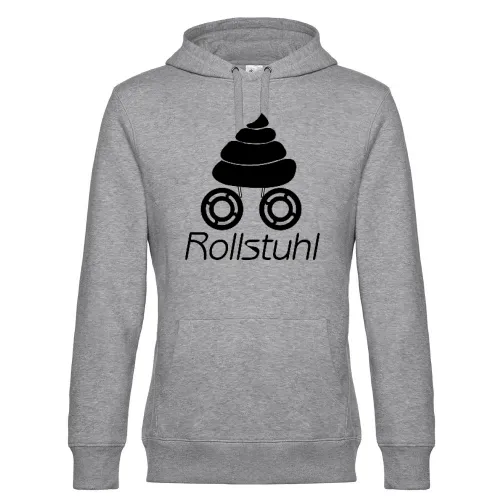 Rollstuhl - Ein Stuhl auf Rädern Männer Hoodie