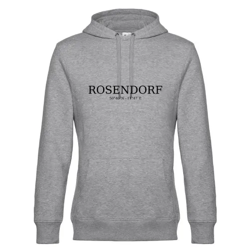Rosendorf Koordinaten Hoodie Männer King Hooded