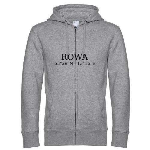 Rowa Koordinaten Männer Hoodie