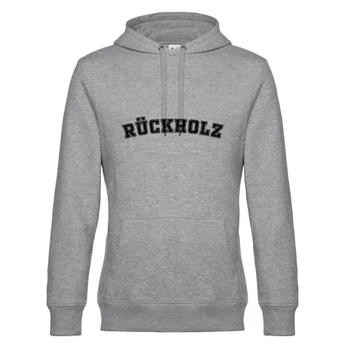 Rückholz Hoodie Männer King Hooded
