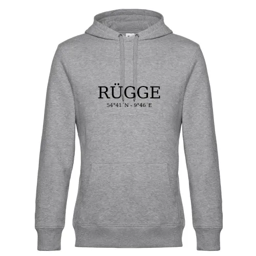 Rügge Koordinaten Hoodie Männer King Hooded