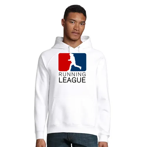 Running League Platzsturm Liga Fussball Hoodie Männer Stellar Bio