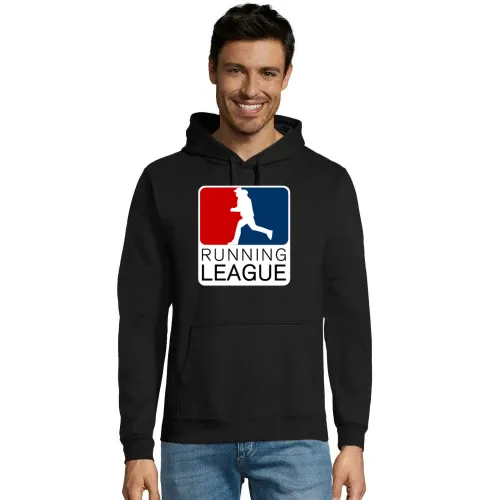 Running League Platzsturm Liga Fussball Hoodie Männer Snake