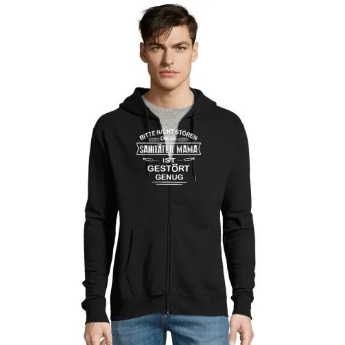 Sanitäter Mama - Gestört Genug Notfallsanitäterin Männer Hoodie