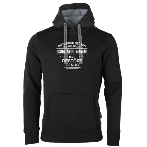 Sanitäter Mama - Gestört Genug Notfallsanitäterin Männer Hoodie