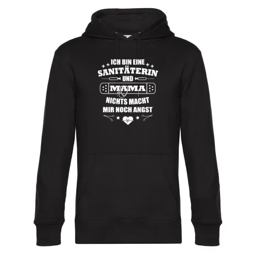 Sanitäter Mama Nichts Macht Mir Noch Angst Sani Hoodie Männer King Hooded
