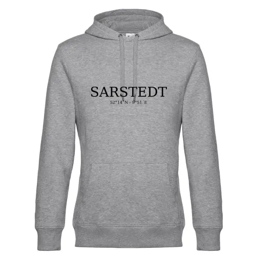 Sarstedt Koordinaten Hoodie Männer King Hooded