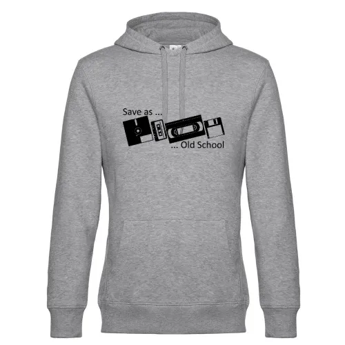 Save as ... Old School Männer Hoodie