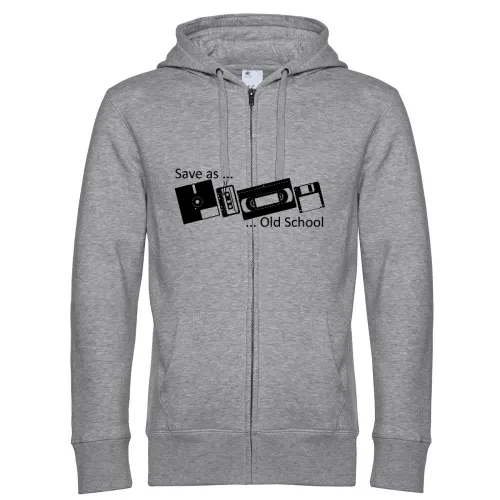 Save as ... Old School Männer Hoodie
