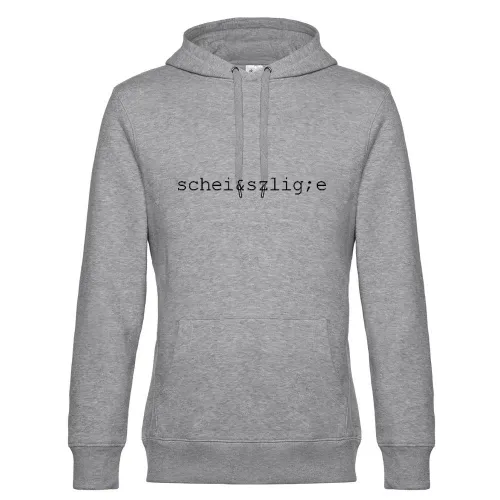 Scheiße Ascii Code Männer Hoodie