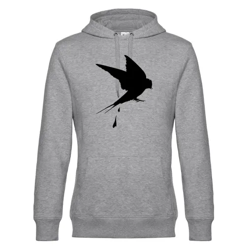 Scheißende Schwalbe Männer Hoodie