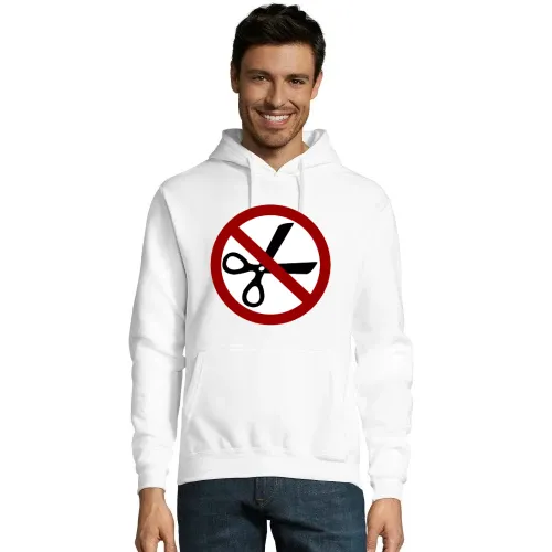 Scheren Verbot Hoodie