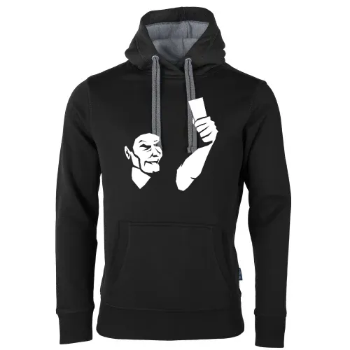Schiedsrichter zeigt Karte Männer Hoodie