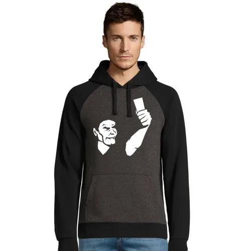 Schiedsrichter zeigt Karte Männer Hoodie