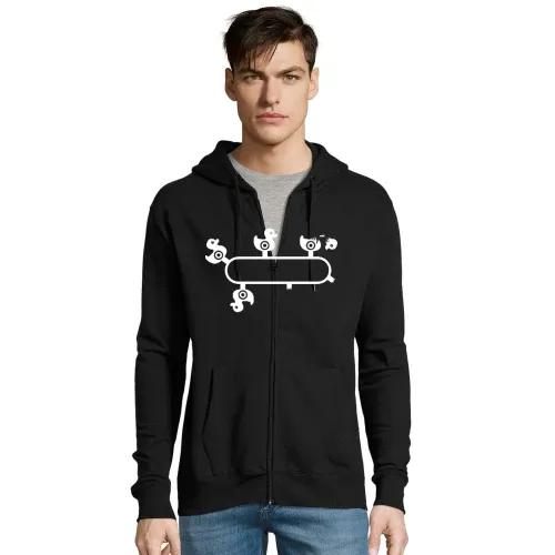 Schießbude Ente Männer Hoodie