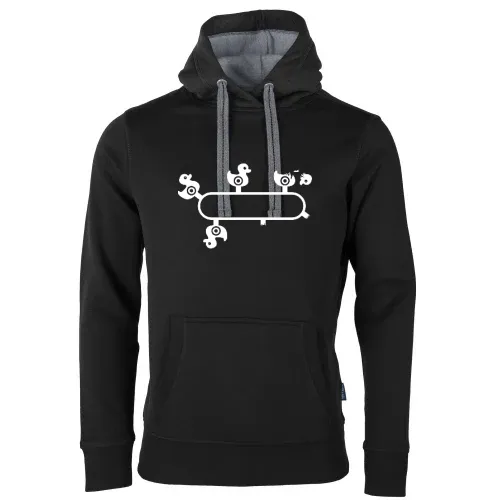 Schießbude Ente Männer Hoodie