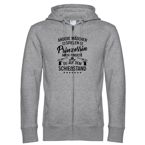 Schießstand Prinzessin Schützenverein Schützin Männer Hoodie