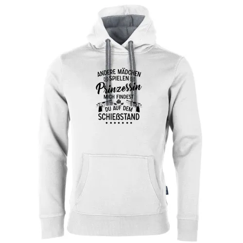 Schießstand Prinzessin Schützenverein Schützin Männer Hoodie