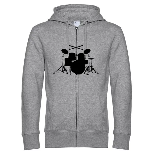 Schlagzeug mit Sticks Männer Hoodie