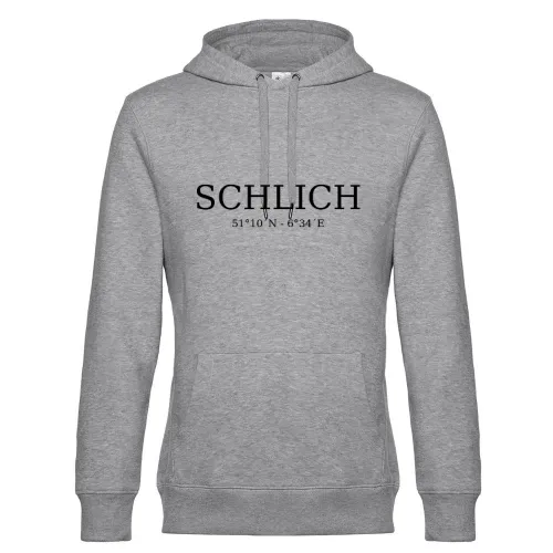 Schlich Koordinaten Hoodie Männer King Hooded