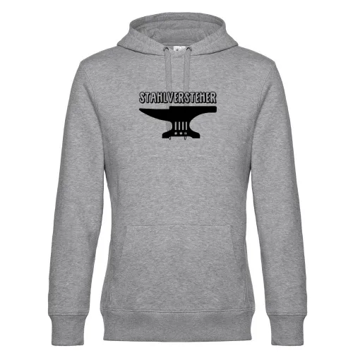 Schmied Metallbauer Metallversteher Amboss Motiv Männer Hoodie