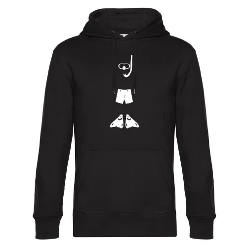 Schnorchel Set Männer Hoodie